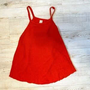 Free People Red Tank Top